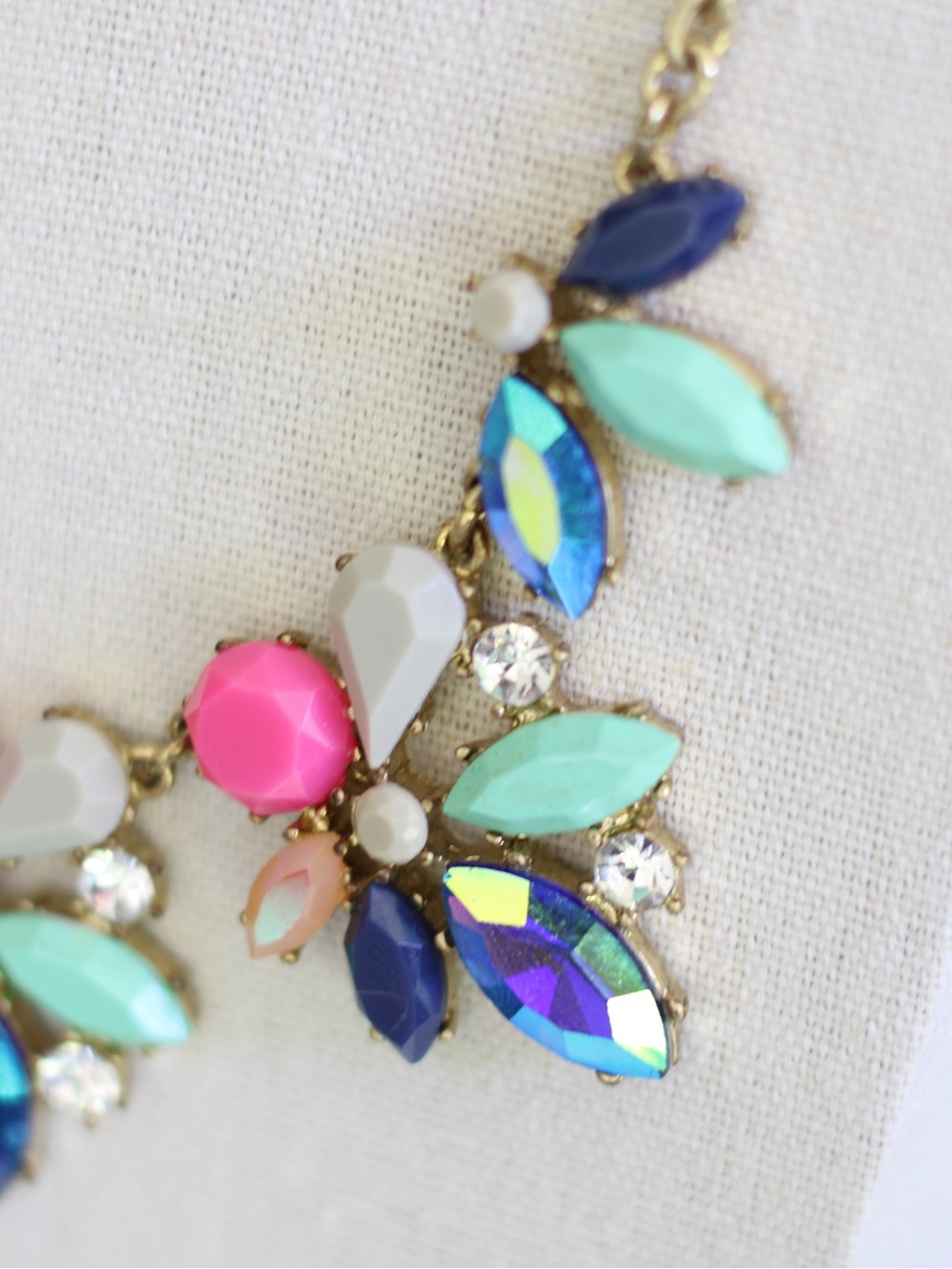 J. Crew | Iridescent Statement Necklace - Picture 5 of 9